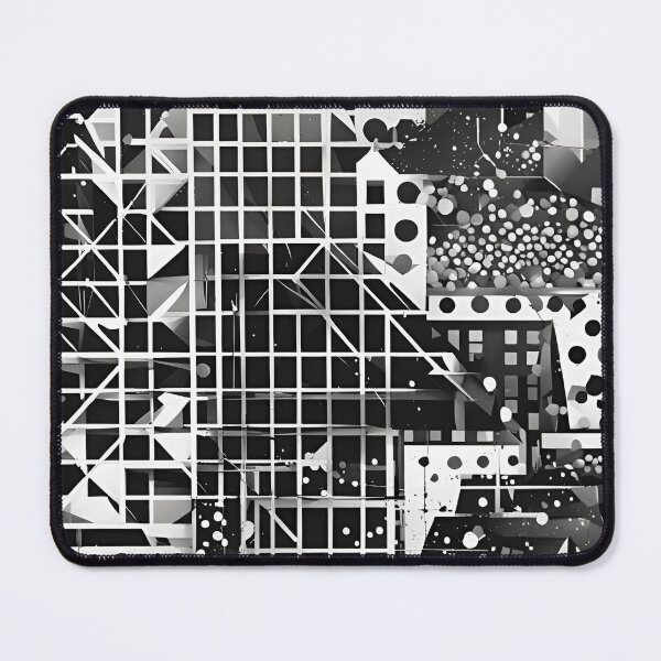 Item preview, Geometrics dots and lines n black and white designed and sold by Coolparrotgirl.