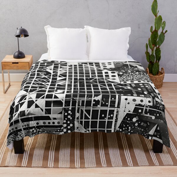 Item preview, Geometrics dots and lines n black and white designed and sold by Coolparrotgirl.