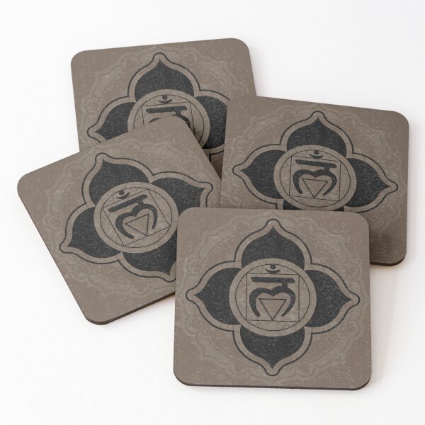 Item preview, Root Chakra Mandala - Earth + Coal designed and sold by Irene Estelle.