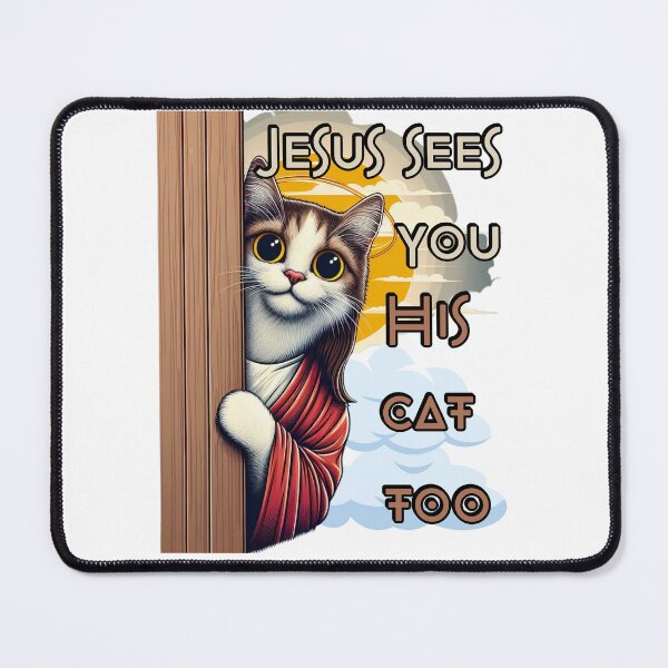 Item preview, Jesus sees you - Funny Easter designed and sold by Tomasz C.