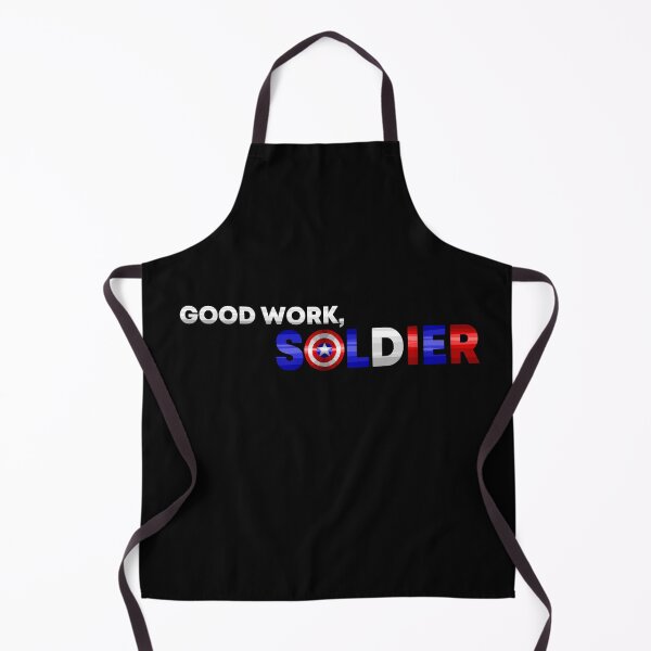 Item preview, Good Work, SOLDIER (Quotes, words) metal texture version designed and sold by MechanicalART.