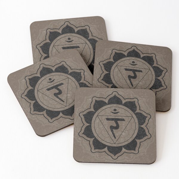 Item preview, Solar Plexus Chakra Mandala - Earth + Coal designed and sold by Irene Estelle.
