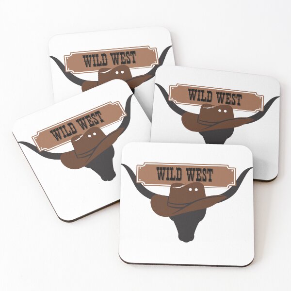 Item preview, Bull Skull Wild West designed and sold by ViViTulip.