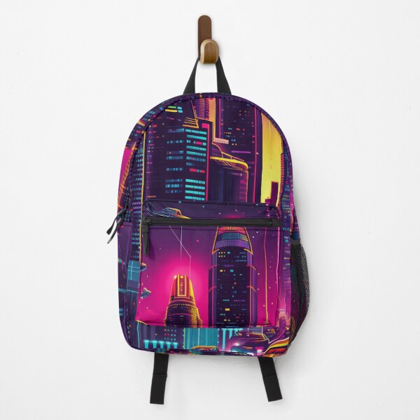 Item preview, Cyberpunk Scifi Night City Dreamscape - Futuristic Sci fi Night City designed and sold by Mephisto696.