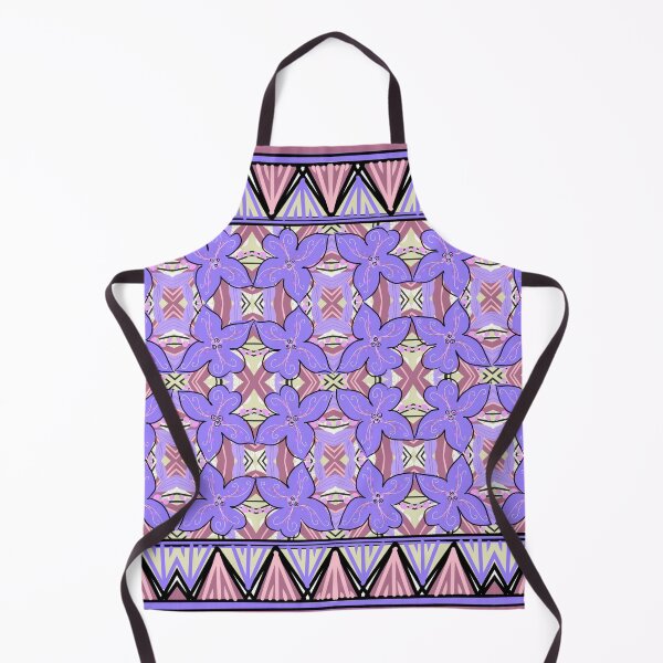 Item preview, Fantasy flower purple pattern designed and sold by Flowersonstuff.