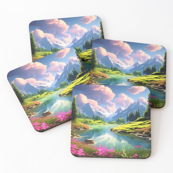 Item preview, Serene Landscape - Mountains Scenery designed and sold by Serenitia.