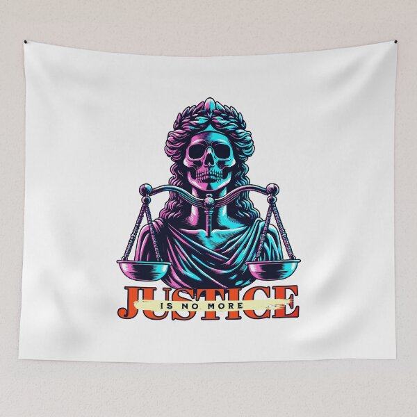 Item preview, Justice is Dead in Courts designed and sold by CyberWindow.