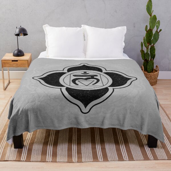 Item preview, Root Chakra Mandala - Fog + Coal designed and sold by Irene Estelle.