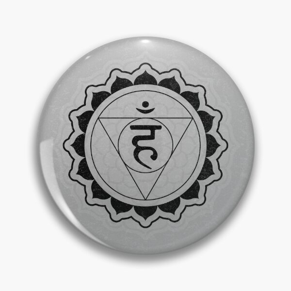 Item preview, Throat Chakra Mandala - Fog + Coal designed and sold by Irene Estelle.