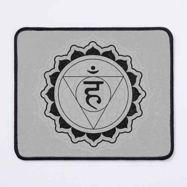 Item preview, Throat Chakra Mandala - Fog + Coal designed and sold by Irene Estelle.
