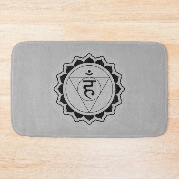 Item preview, Throat Chakra Mandala - Fog + Coal designed and sold by Irene Estelle.