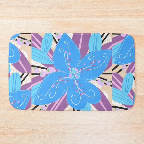 Item preview, Fantasy blue flower  designed and sold by Flowersonstuff.