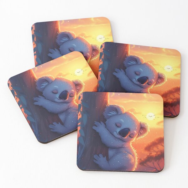 Item preview, Sleepy Koala Sunset designed and sold by cute-animals99.
