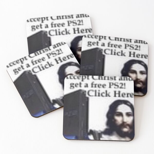 Item preview, Accept christ get free playstation designed and sold by Gamerdoge.