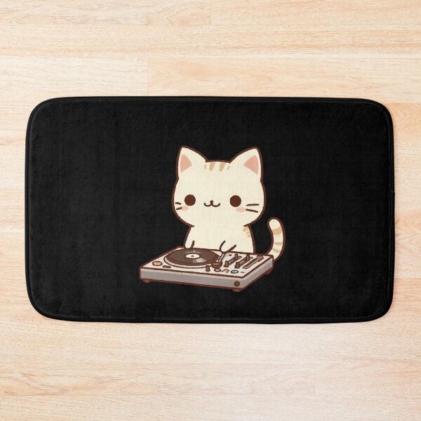 Item preview, Music Lover Cat designed and sold by SOMI SOMI.