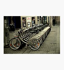Bicycles for two, three, four...or more! Photographic Print