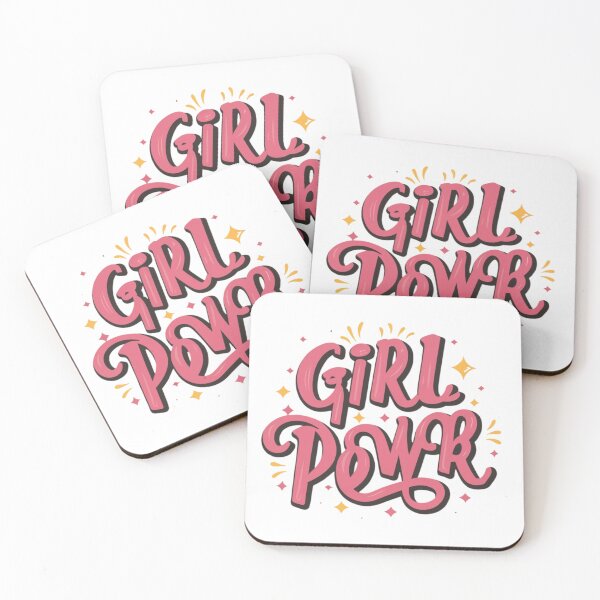 Artikelvorschau, Girl-Power-Aufkleber entworfen und verkauft von KODGraphics.