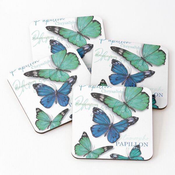 Item preview, Blue butterflies designed and sold by Marich-m.