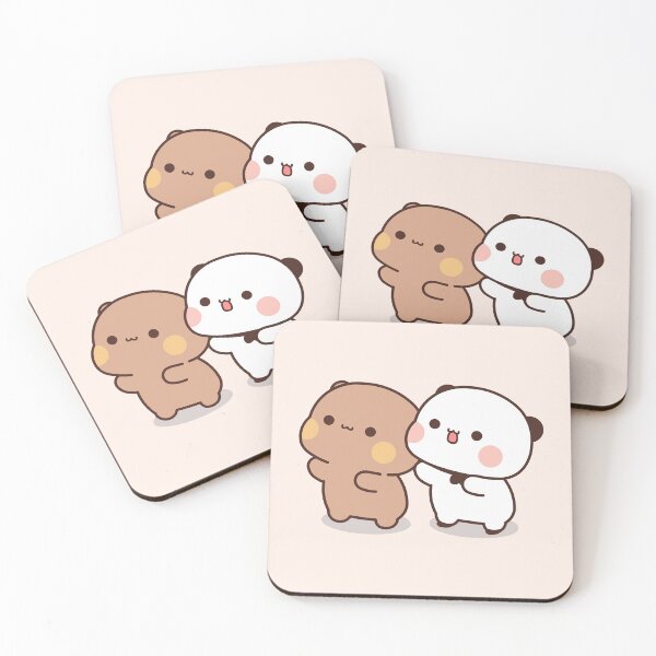 Item preview, Bubu and Dudu Wish | Cute Bear Couple | Panda Yier | Bubu Brownie Bear designed and sold by valeriehsin.