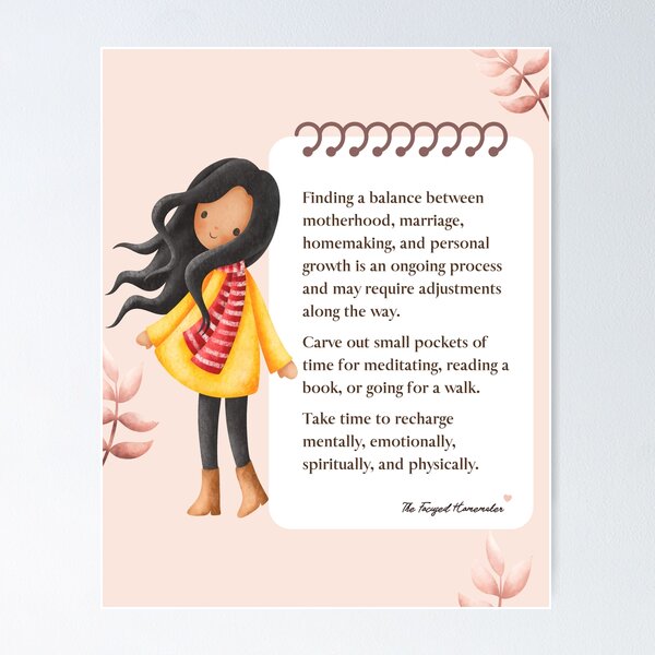 Item preview, Finding a Balance Is an Ongoing Process designed and sold by TheFocusedShop.