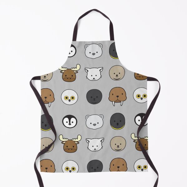 Item preview, Animal Faces Stroke Cartoon Set 4 - Polar designed and sold by SUPERHERON.