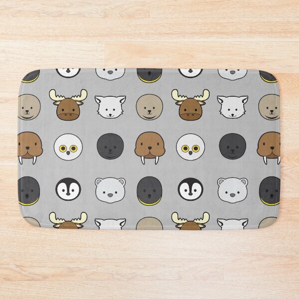 Item preview, Animal Faces Stroke Cartoon Set 4 - Polar designed and sold by SUPERHERON.