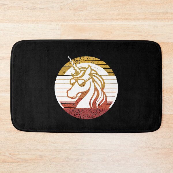 Item preview, Unicorn retro, retro unicorn, with gradient designed and sold by badbug.