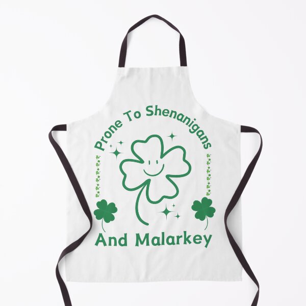 Item preview, Prone To Shenanigans And Malarkey Funny St Patricks Day designed and sold by DashBliss.