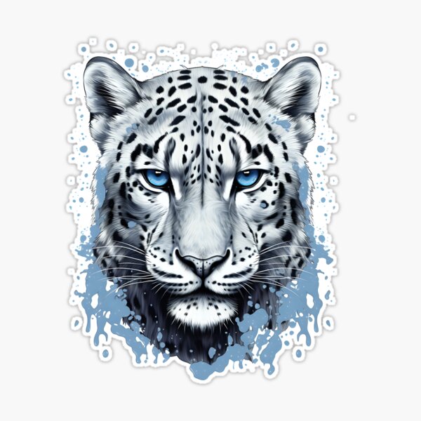 【GRAVER】Elbow Leopard Drawing Smile White Clip Hoodie UNISEX] Elbow Leopard Drawing Smile White Clip Hoodie
