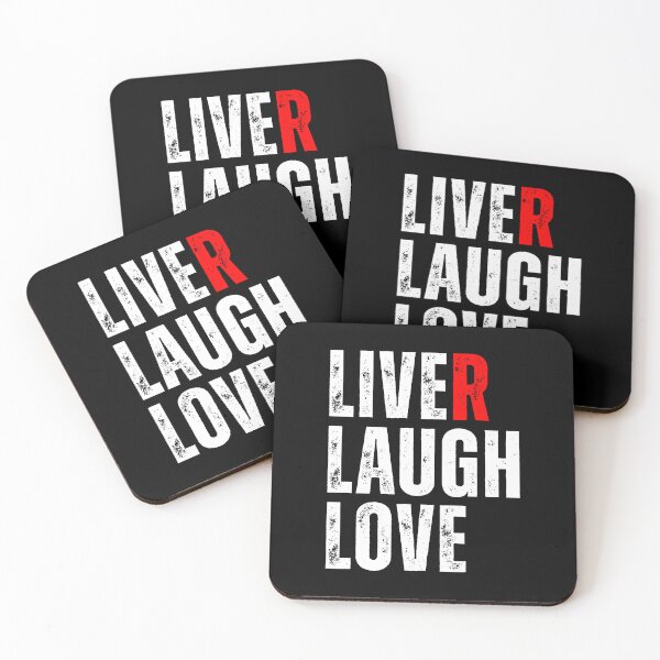 Item preview, Liver Laugh Love - Liver Pun designed and sold by HorizonDesignz.