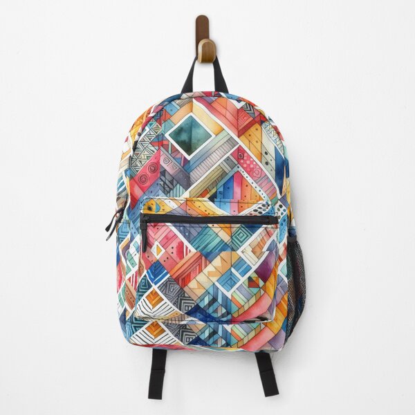 Item preview, floral geometric pattern designed and sold by Dominika Farkašová.