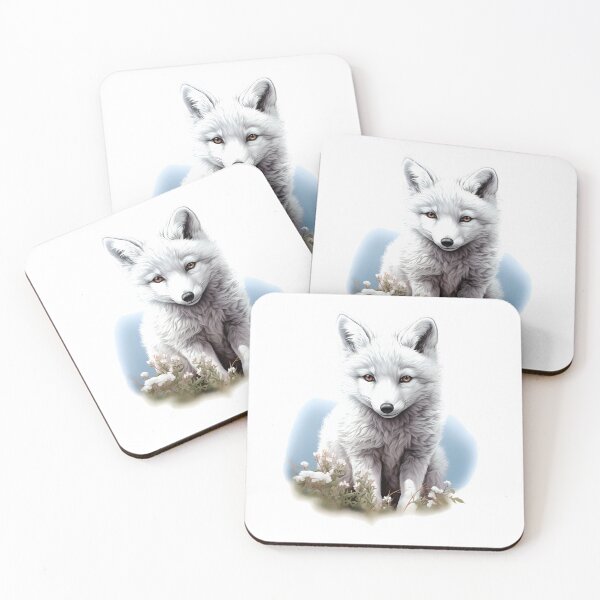 Item preview, Arctic fox baby Arctic fox designed and sold by DerSenat.