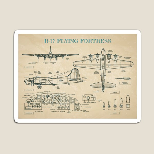 Item preview, B-17 Flying Fortress (Parchment) designed and sold by BGALAXY.