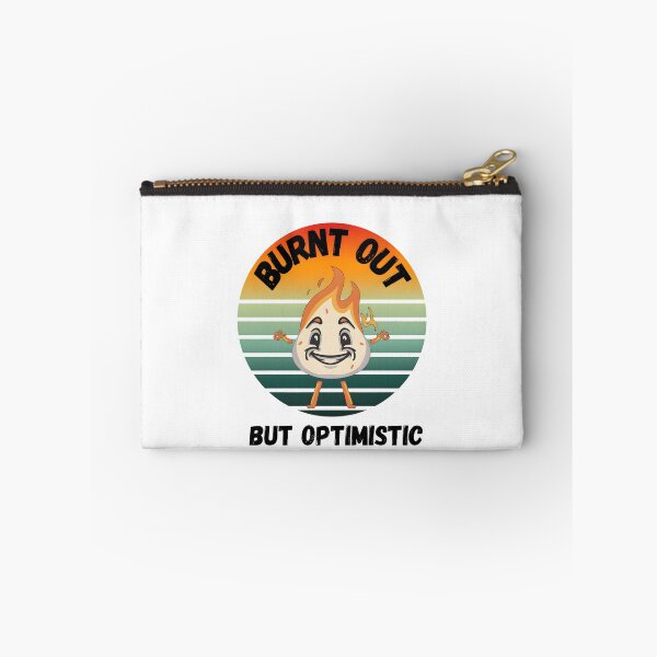 Item preview, Burnt out but optimistic designed and sold by StickerStyleHub.