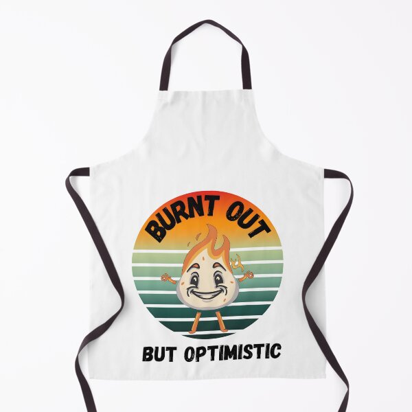 Item preview, Burnt out but optimistic designed and sold by StickerStyleHub.