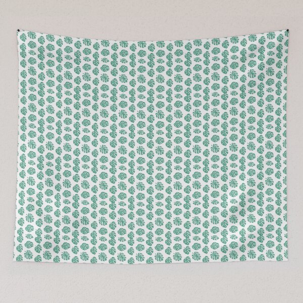 Item preview, Simplistic Monstera Leaf Pattern designed and sold by DreamBackDrops.