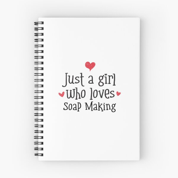 Item preview, Just A Girl Love Soap Making Skincare Artisan Natural Bars designed and sold by w1ckerman.