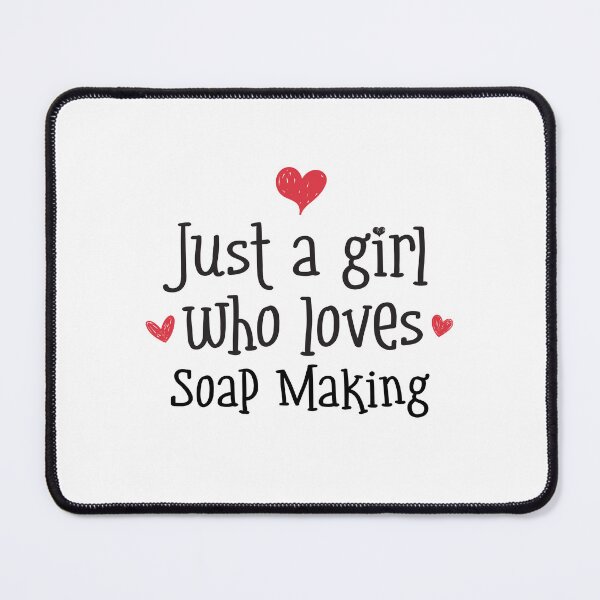 Item preview, Just A Girl Love Soap Making Skincare Artisan Natural Bars designed and sold by w1ckerman.