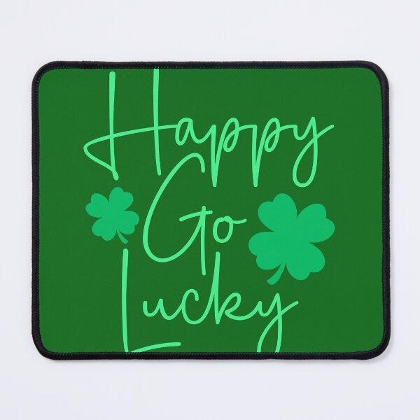 Item preview, Happy Go Lucky,  Green Shamrock,St Patricks Day designed and sold by BotunPeony.