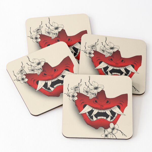 Item preview, Japanese style mask designed and sold by K4lechips.