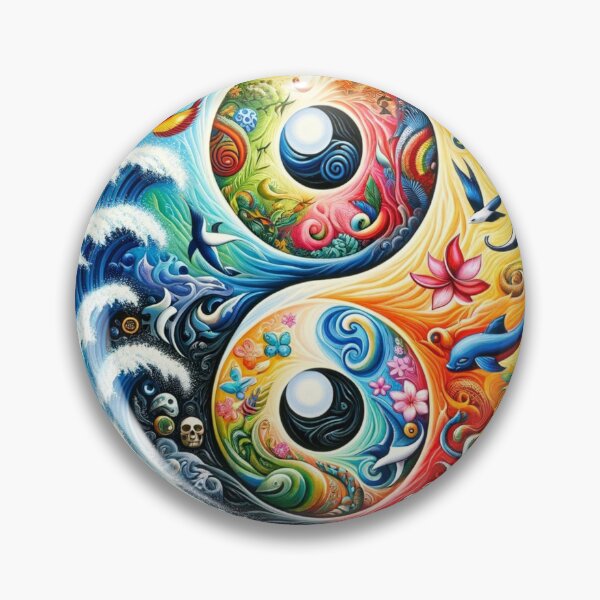 Artikelvorschau, Pazifisches YinYang entworfen und verkauft von ZenFlowTaiChi.