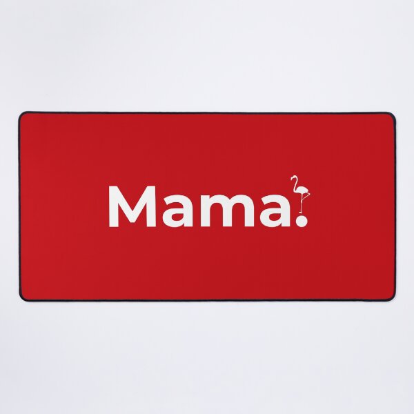 Item preview, Mama with flamingo (red) designed and sold by ArtifyAvangard.