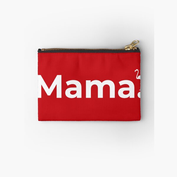 Item preview, Mama with flamingo (red) designed and sold by ArtifyAvangard.