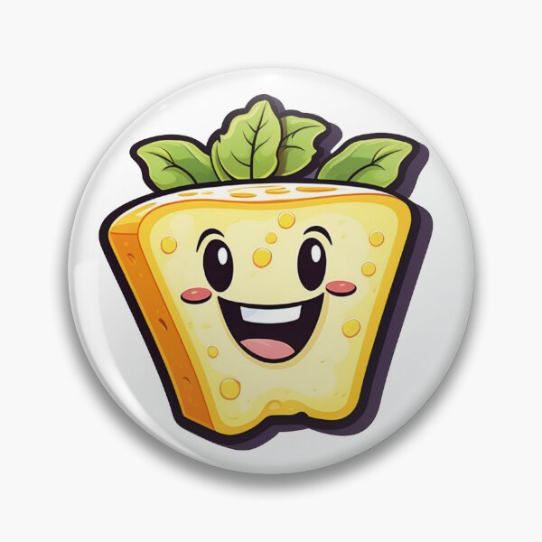 Item preview, Sunny day: yellow cheese with leaves designed and sold by Ink-Kreativ.