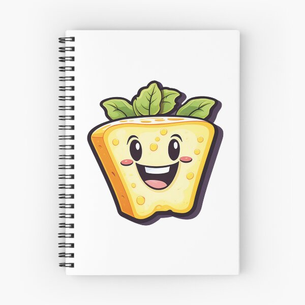 Item preview, Sunny day: yellow cheese with leaves designed and sold by Ink-Kreativ.