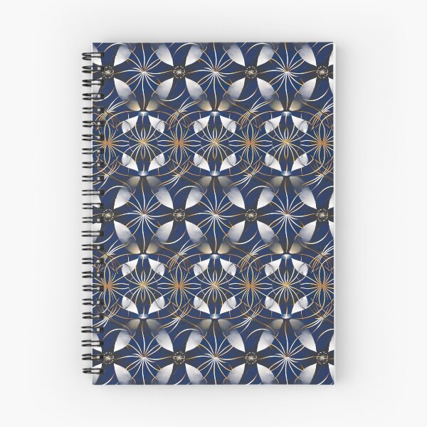 Item preview, Abstract Impressionist Royal Blue Geometric Pattern designed and sold by DreamBackDrops.