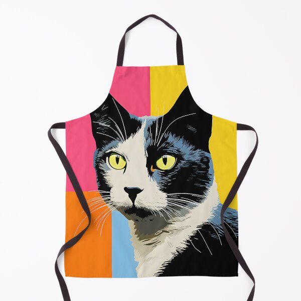 Item preview, Japanese bobtail cat portrait. animal colorful. Animal throw pillow. designed and sold by formform.