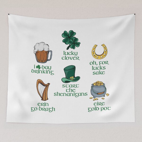 Item preview, Ireland Irish Sticker Pack  designed and sold by Blok45.