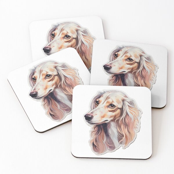 Artikelvorschau, Süßer Saluki-Welpe // Niedliches Saluki-Welpen-Design // Saluki-Hundematten, niedliche Welpen-Haustier-Bandanas, süßes Welpen-Hundeposter entworfen und verkauft von SMARTKIT DESIGNAGENCY.