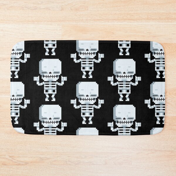 Item preview, CUTE SHRUGGING SKELETON // SUPERSQUARES designed and sold by REALTHANG CUSTOMS.